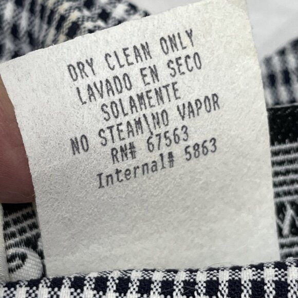 Vintage SLR Gingham Plaid Maxi Dress Womens 12 Floral Embroidered Cottagecore - Picture 11 of 11